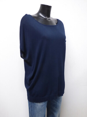 ESISTO DAMEN PULLOVER GR S DE DUNKELBLAU TREND NEU MIT ETIKETT P  9002