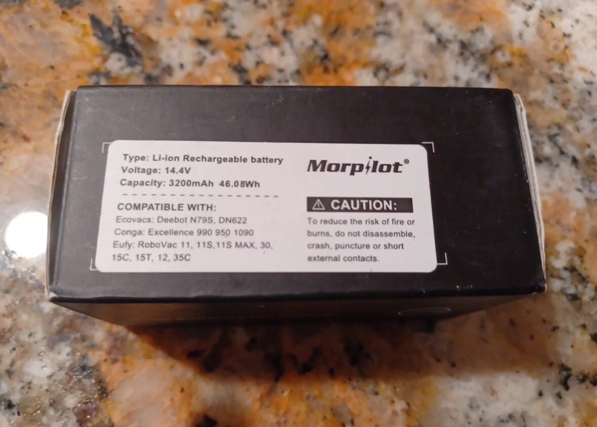 Morpilot i7 Roomba 14.4V 3200mAh 46WH Lithium Ion Replacement Battery for iRobot  