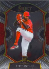 Tejay Antone RC 2021 Panini Select Baseball Chrome Rookie Card#97 Reds Concourse