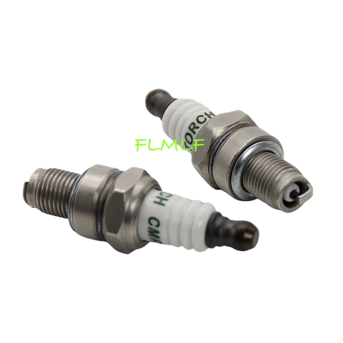 2Pcs Spark Plugs CMR7H Fit For Zenoah Rovan RC Engine 1/5 BAJA 5B 5T 5SC - Picture 7 of 10