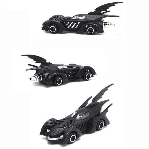Set of 6 Batman Batmobile 1:64 Modellauto Spielzeug Sammlung Schwarz Geschenk - Bild 6 von 8