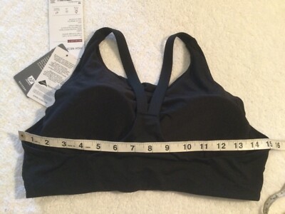 Athleta High Neck Bikini Top Black Size M #446905 T0905 for sale
