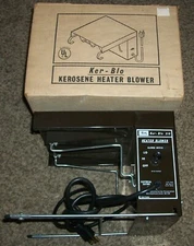 WESTERN MFG. HANDY KER-BLO 210 KEROSENE HEATER BLOWER FAN SWEET CONDITION WORKS