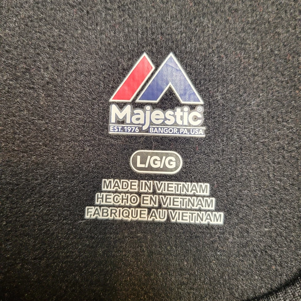 Camisa Motor City Hit Dogs Para Hombres L Negra Manga Larga Ropa Activa Béisbol Detroit Foto 3 de 4