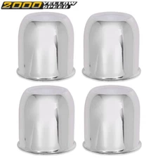 Fit For 3 1/4", 3.25" Trailer Rims Center Bore 4 Push Through  Center Cap