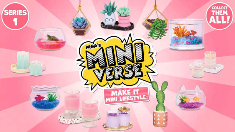 MGA Miniverse Make It Mini LIFESTYLE SERIES 1 Craft Kits (U Choose Craft  Kit)