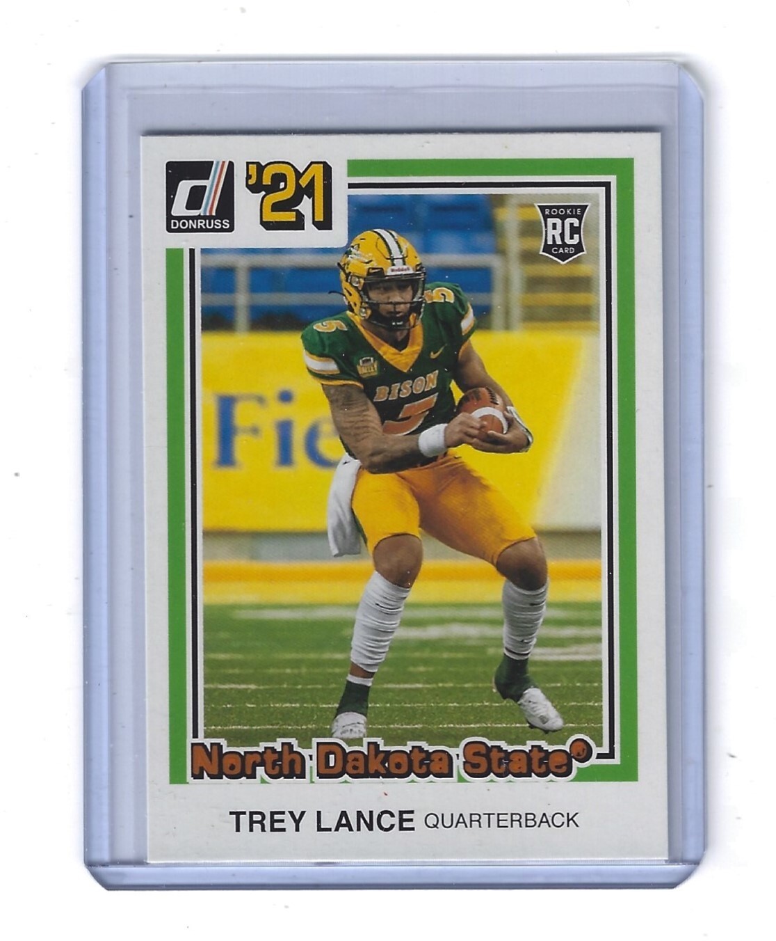 TREY LANCE  2021 Panini Chronicles Donruss D.P. Rookie Football Card #34 RC