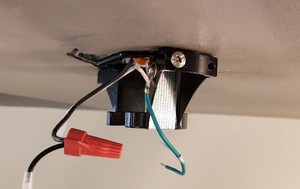 Ceiling Fan Mounting Kits Accessories 2 In Hanger Bracket Metal