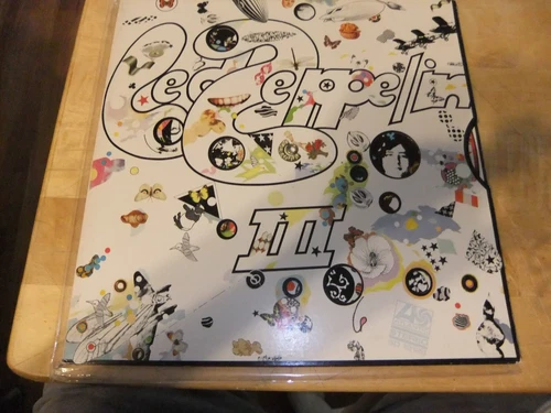 VTG 1977 LED ZEPPELIN III SD 19128 Complete Wheel HI-GRADE NM VINYL/SLEEVE ROCK