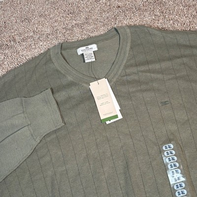 Dockers Premium Golf Sweater V-Neck Full Swing Fit Ribbed Knit 3XLT
