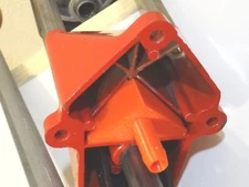 Lee turret /pro 1000 reloading press primer catcher upgrade (red)