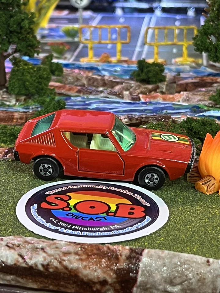 Lesney Matchbox 1974 Renault 17 TL Nº 62 Rojo Diecast Usado Excelente Estado Foto 4 de 4