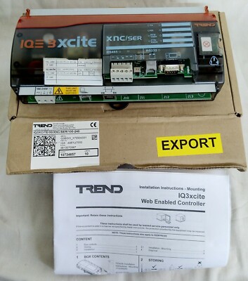 Trend IQ3XCITE/00/XNC/SER/100-240 CONTROLLER WEB ENABLED P/n: IQ3-40661U7000
