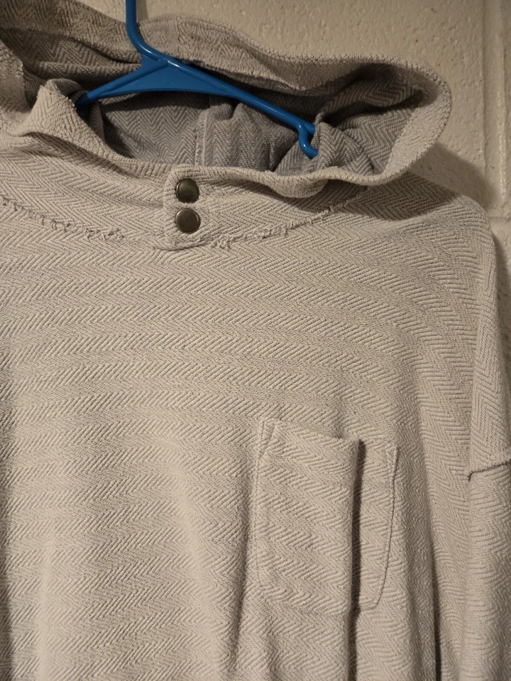 Sudadera con Capucha American Rag Beige Talla Hombre M Foto 2 de 3