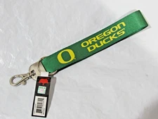 NCAA Oregon Ducks Deluxe Wristlet w/Key Ring 8.25" long by Aminco