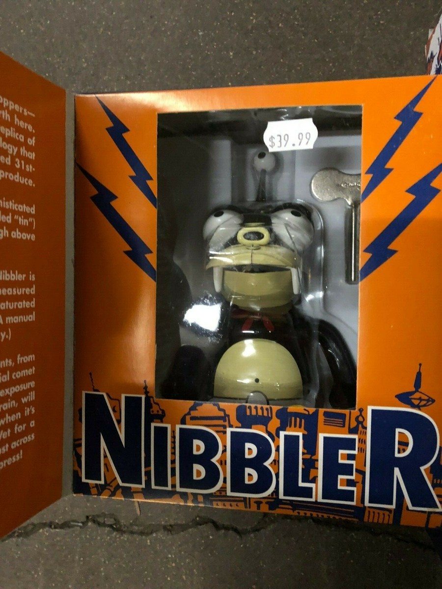 Futurama Robot Action Toy New Bender and Nibbler Wind-Up