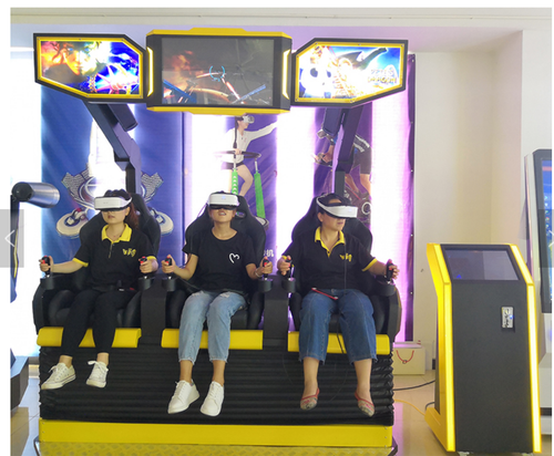 Virtual Reality Roller Coaster Simulator 3 Person 360 degree VR Game SEE VIDEO - Picture 5 of 12