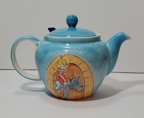 BETH for WHITTARD of CHELSEA ENGLAND CHANGING of the CORGIS TEAPOT w/Infuser - Picture 3 of 12