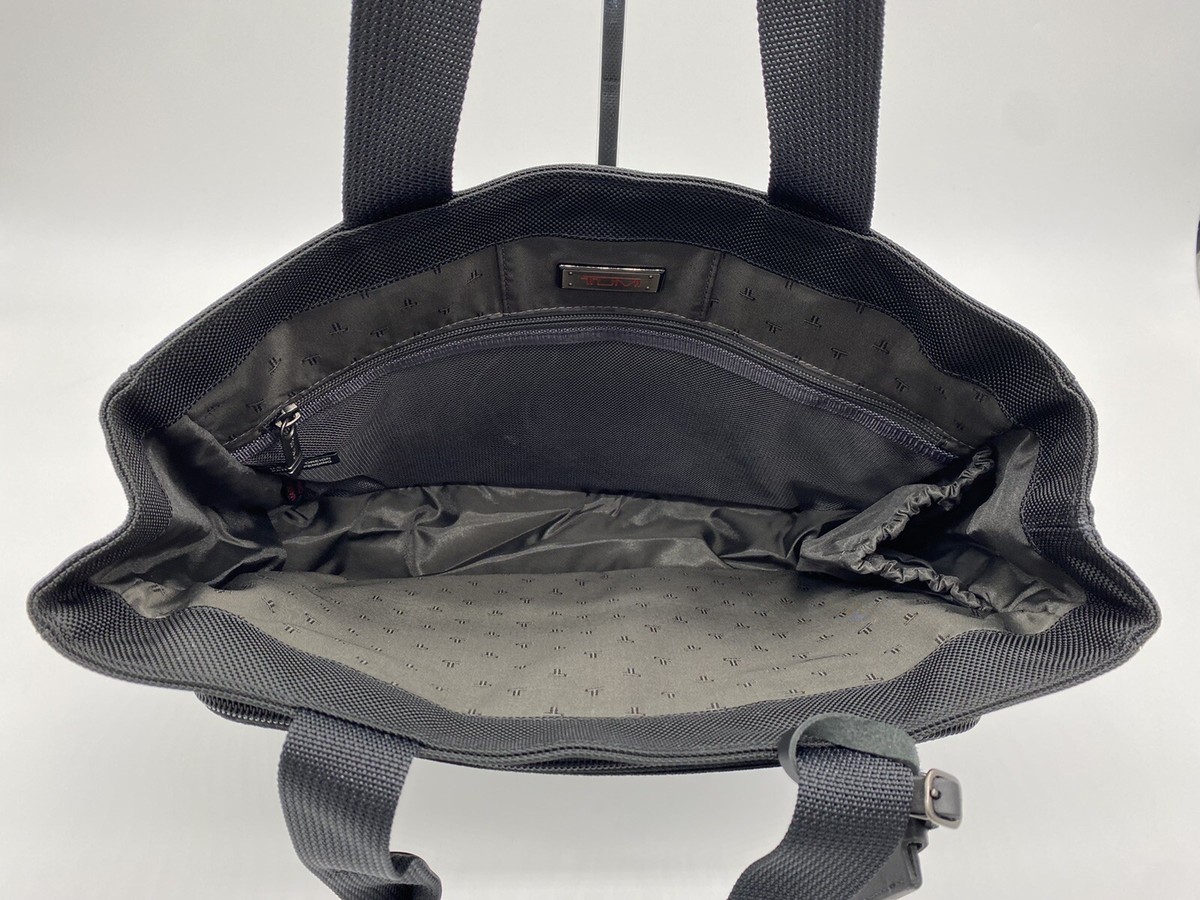 Tumi Ballistic Nylon Small Courier Tote Bag Black STYLE