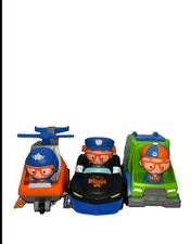 3 Pack Blippi Mini Vehicle Police Car  Helicopter ..