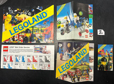 Vintage Lego Legoland Advertising Paperwork LOT Mail Order Form 1981 1982 1983
