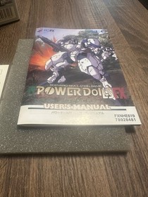 Power DoLLS FX NEC PC-FX CIB Complete Manual Registration Card Japan Import