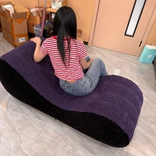 Inflatable Sex Sofa Bed Sex Furniture for Couple Sexual Position Cushions Pillow