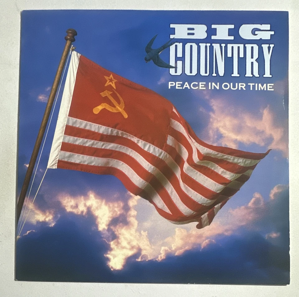 Big Country ~ Peace In Our Time ~ 12” Vinyl Record Single EX / EX Condition - Image 2 of 4