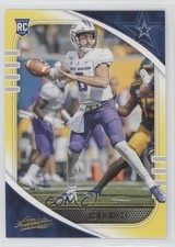 2020 Panini Absolute Rookie Yellow Ben DiNucci #110 0t0