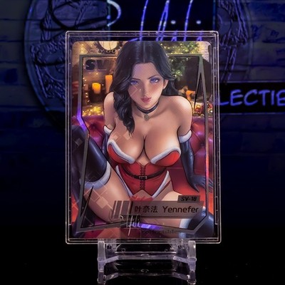 Yennefer Waifu Trading Card Witcher Lucky Goddess 2 Premium SV Holo Foil ACG