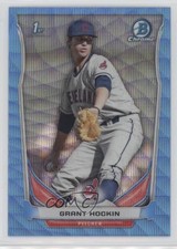 2014 Bowman Draft Chrome Blue Wave Refractor Grant Hockin #CDP58 1b0