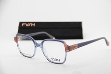 NEW FYSH 3749 S401 CLEAR BLUE PINK GLITTER AUTHENTIC EYEGLASSES 51-18