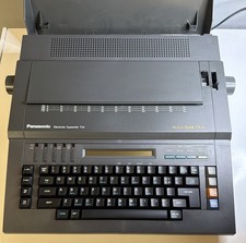 Vintage Panasonic Electronic Typewriter AK-T34 Accu-spell Plus thumbnail