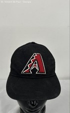 OC Sports Black Arizona Diamondbacks MLB Baseball Hat Cap Youth Great Condition