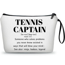 Tennis Gifts for Women Captain Appreciation Thank You Funny Birthday Farewell...