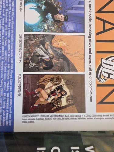 COUNTDOWN PRESENTS LORD HAVOK & THE EXTREMISTS #4 9.4 NM 2008 DC COMICS - Picture 6 of 11