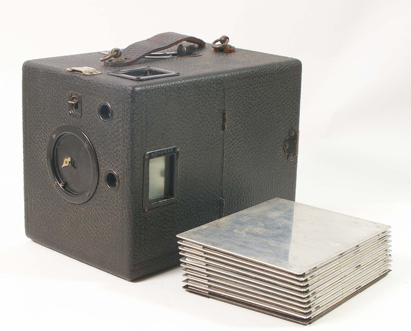 F97946~ c.1898 Adlake Special 4x5 Plate Camera – Working