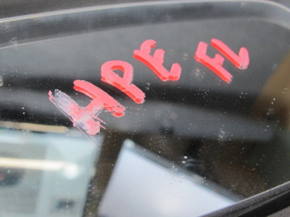 1984-1991 PORSCHE 928 S FRONT LEFT SIDE VIEW EXTERIOR DOOR MIRROR BLUE - Image 2 of 4