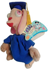 Vintage 1994 Dakin Ren  Stimpy Show Stimpy Plush Nickelodeon Graduation 1 