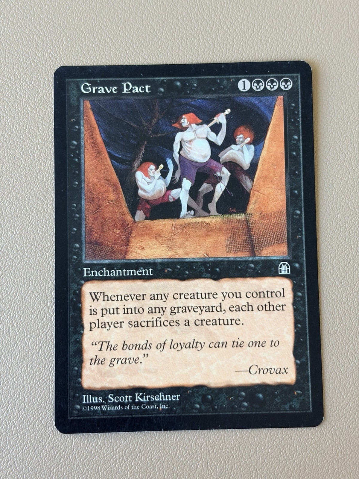 Grave pact - English - MTG STH Stronghold - LP
