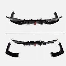 Car Rear Bumper Diffuser For BMW 5 Series G30 G31 G38 M5 Style 2017~2023 530i 