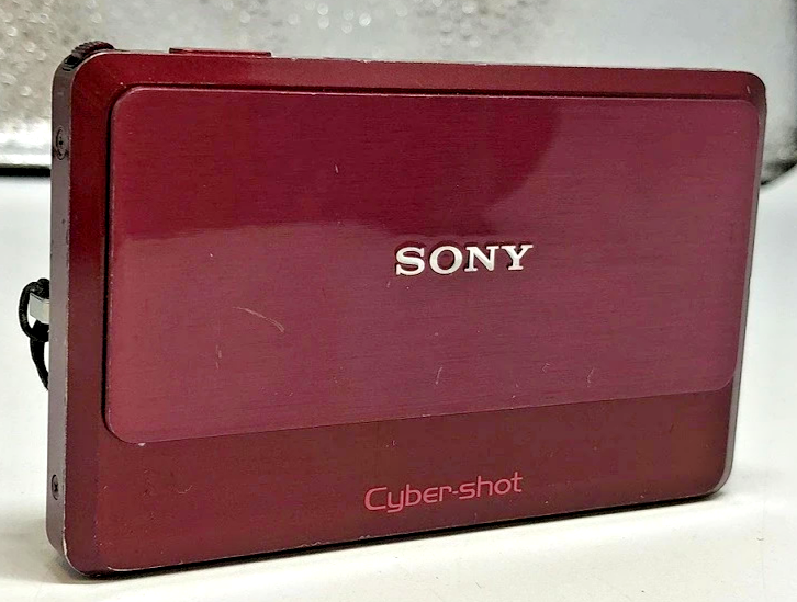 Sony Cyber-shot DSC-TX7 Red 10MP 4x Optical Zoom Digital Camera