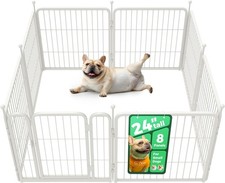 FXW Rollick Unleashed Dog Playpen for Indoor, Yard, RV Camping, 24 inch 8 Panels