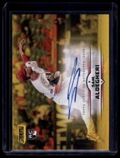2025 Stadium Club #SCBA-SA Sam Aldegheri Base Autographs Yellow Foil