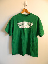 Boston Celtics Playoffs T Shirt Mens XL Green NBA Basketball Unfinished Business