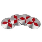 4Pcs 60Mm Car Hub Cap Wheel Center Emblem Cap for Asx Lancer 10 Outlander 3 L20