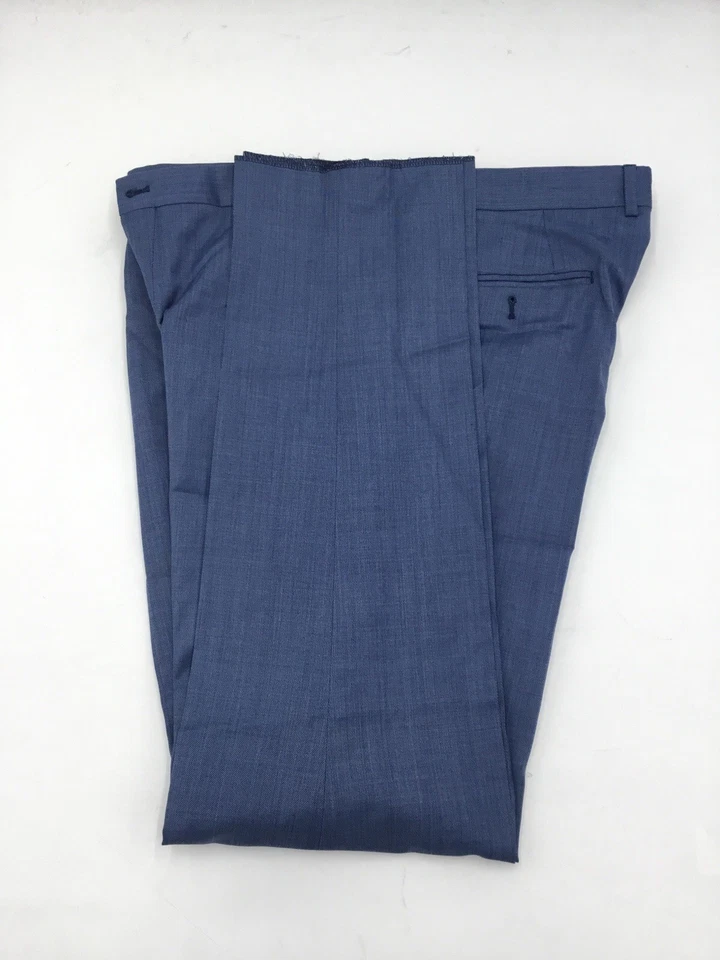 Armani Exchange Men'S  Slim-Fit Superfine Wool Suit, Blue ,USA 44S  38W - Image 3 of 4