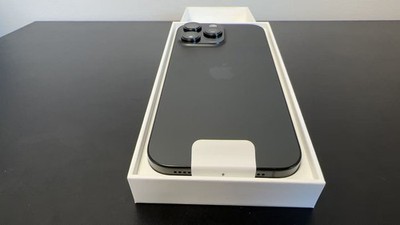New Open Box Apple iPhone 16 Pro 128GB Black Unlocked (100% Battery, Cycle 25)