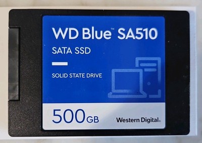 Western Digital | WD Blue SA510 | 500GB | SATA III | SSD | 100% Life *