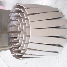 10' Rexnord Table Top Side Flexing Conveyor Chain w/Carbon Steel Chain 7-1/2" W